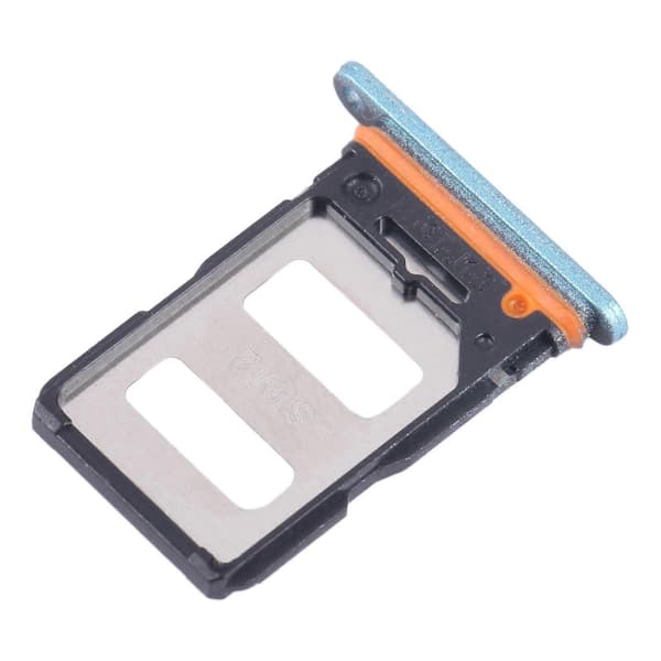 (Ny) För Xiaomi Poco F5 SIM-kortfack + SIM-kortfack Blue