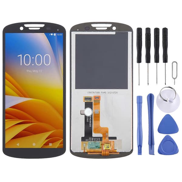 KOMPATIBEL LCD-skjerm med digitizer komplett montering Not Specified For Zebra TC53