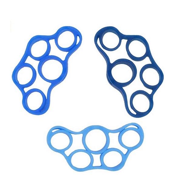 Fingertrainer 3/4/5 kg 3-pack Blå