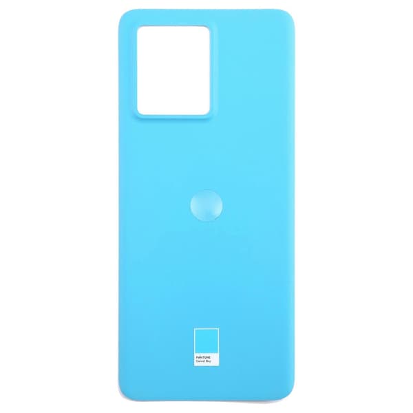 (Ny) För Motorola Edge 40 Neo KOMPATIBELt batteribakstycke Blue