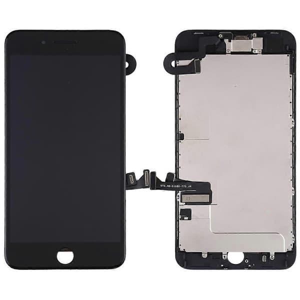 (Ny) TFT LCD-skjerm inkludert frontkamera for iPhone 8 Plus Black