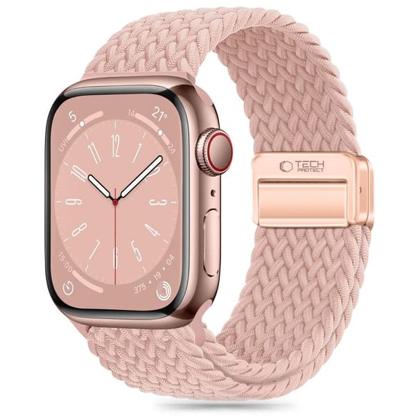 【YD】Tech-Protect Apple Watch 38/40/41/42 mm ranneke NylonMag 30