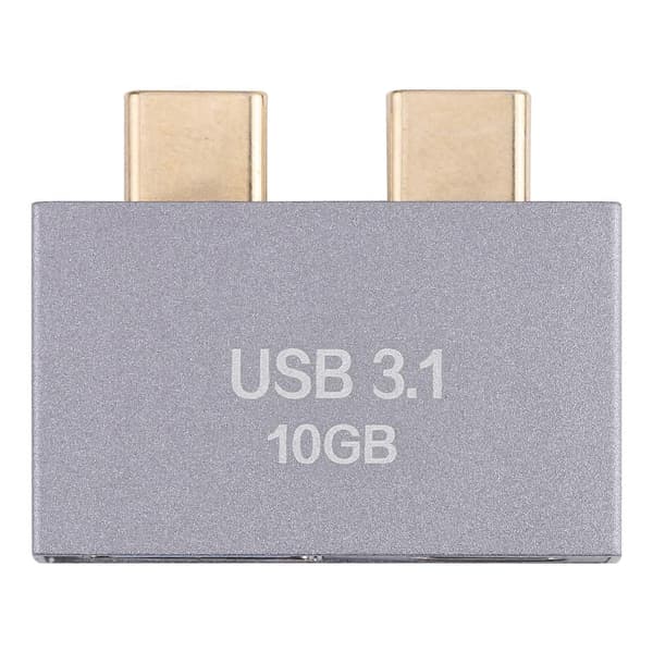 (Uusi) USB-naaras + USB-C / Type-C-naaras 2 x USB-C / Type-C-uros -adapteri Not Specified