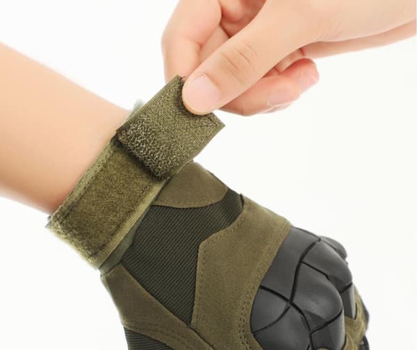 Robuste Fullfingerhandsker: Militærstil til Alle Udfordringer! Sort Svart M
