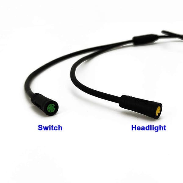 【YD】For Bafang Mid-Motor Electric Bicycle LED Headlight E-Bike Front Lamp