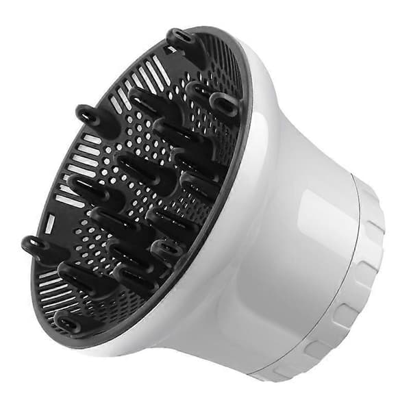 (Ny) G8 Universal Hår Diffuser Kan Tilpasses Føntørrere med Roterbart Design Krøllet Hår Stor Vindhætte Black