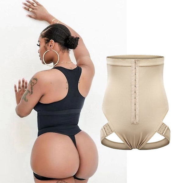 Shapewear, Invisible Lyft snabbt höfterna och dra åt midjan Beige 4XL