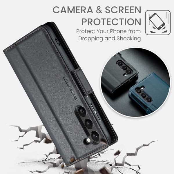 【YD】CASEME Galaxy S24 Plus Etui RFID Læder Sort 87