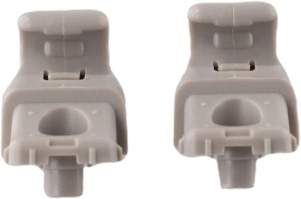 【YD】Sun Visor Clips for Tesla Model 3 2017, ABS Plastic, Includes Left and Right Clips, Part Number 113099300A