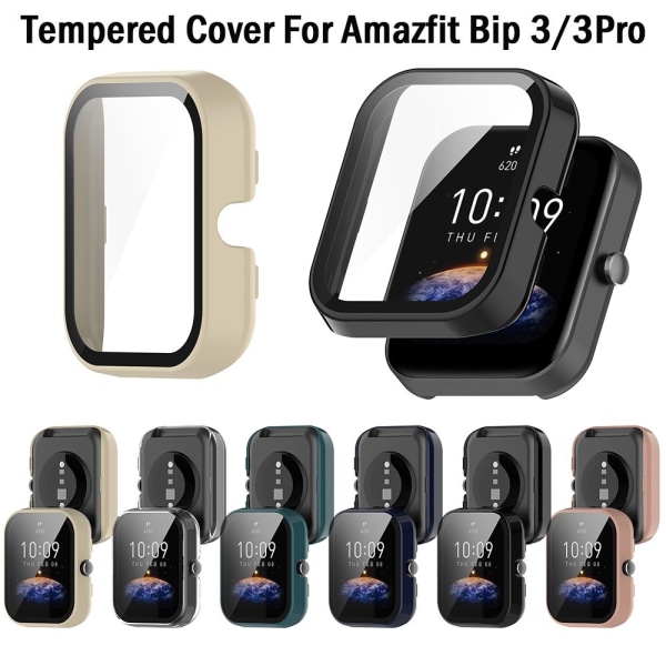 Mordely Skærmbeskytter til Amazfit Bip 3 Bip3 Pro SVART black