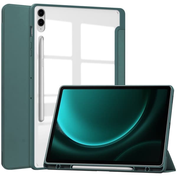 【YD】Galaxy Tab S9 FE Plus Deksel Hybrid Pennholder Grå 283