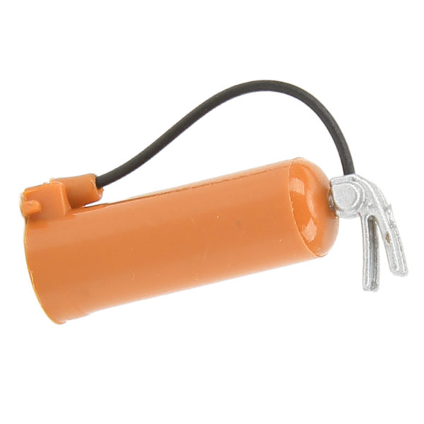 Oranssi elävän näköinen koristeellinen muovinen sammuttimen simulaatio 1/18 1/24 RC-autoille