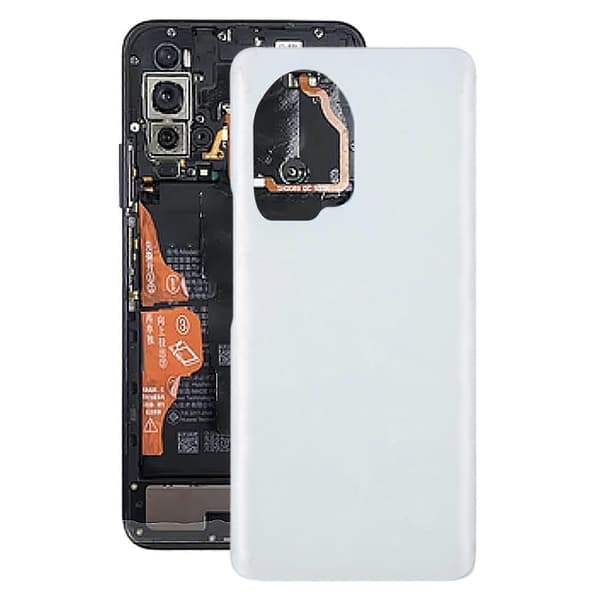 (Ny) For Honor 100 Pro Batteribakdeksel White