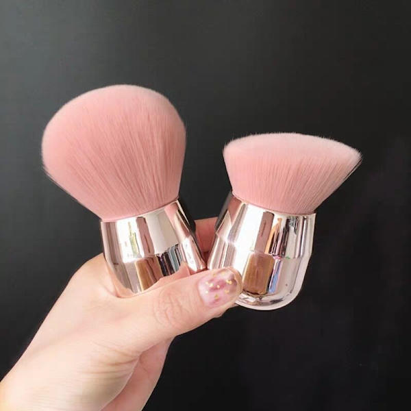 Svamphuvud makeup borste stor puder makeup borste blue