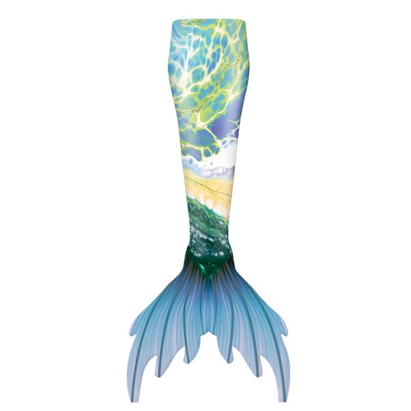 Adult Mermaid Tail, NO Monofin - Set för vuxna och tonåringar med underkläder E507 110