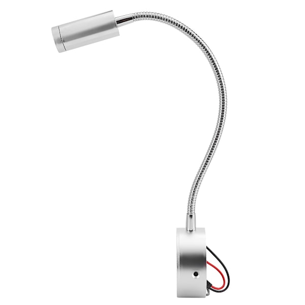 1W Justerbar LED Vegglampe - Fleksibelt nattlys for soverom, perfekt for lesing, 85V-265V veggmontert design