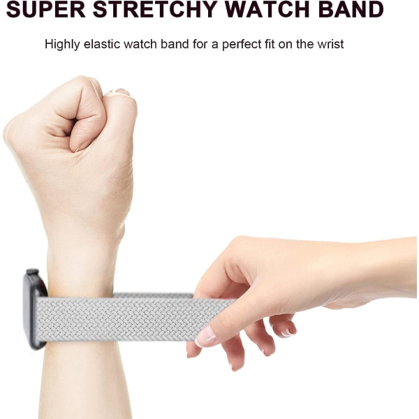 Urheiluranneke Yhteensopiva Apple Watch Ranneke 42mm 44mm 45mm 49mm, Vaihto,  Apple Watch iWatch Series 8 7 6 5 4 3 2 1 SE, 2 Pack. cdc8 | Fyndiq