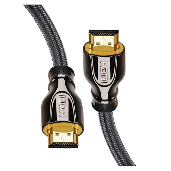 HDMI-kaapeli - Ultra HD 4K/3D/HDMI 2.0 - Suuri nopeus - 2 m