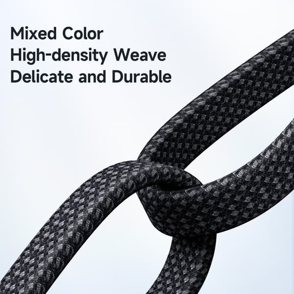 【YD】Mcdodo 1.8m 65W PD USB-C - USB-C Vinklet Kabel Sort 95
