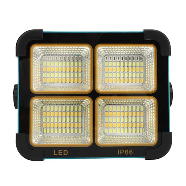 LED työ aurinkovalo 100W 10000LM 3000 - 6000K IP66 vedenpitävä ladattava kannettava ulkotyövalaisin