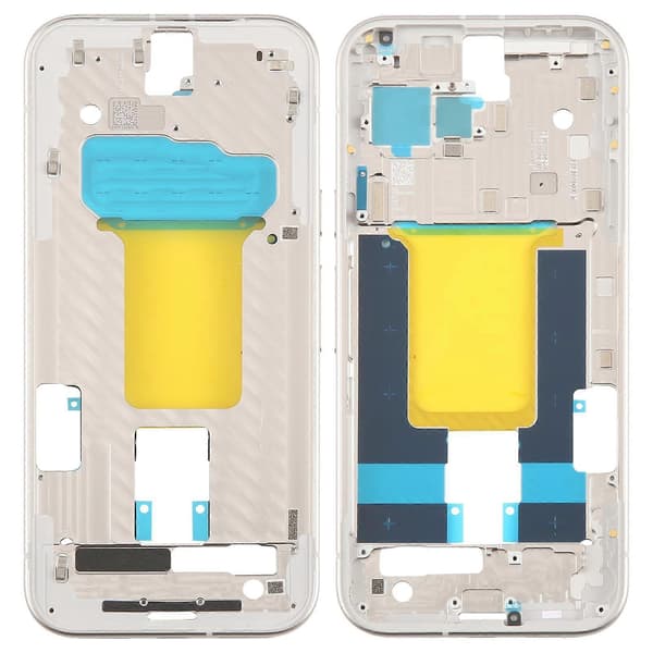 (Ny) För Google Pixel 9 KOMPATIBEL Mellanramsfäste Gold