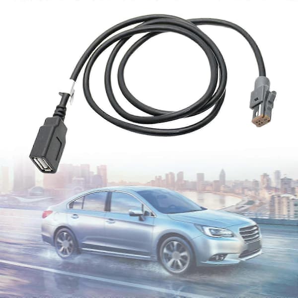 Bilkonverteradapterkabel Sort USB 2.0 til Suzuki Vitara 2015 og frem MX DU