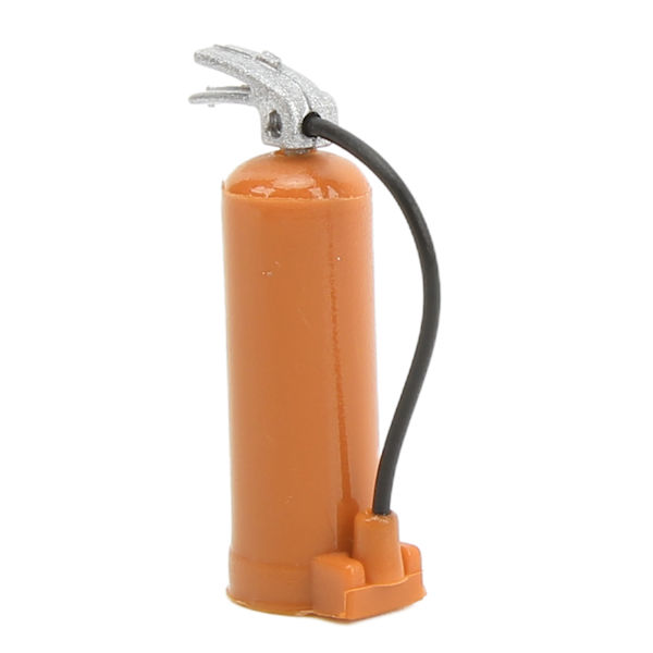 Oranssi elävän näköinen koristeellinen muovinen sammuttimen simulaatio 1/18 1/24 RC-autoille