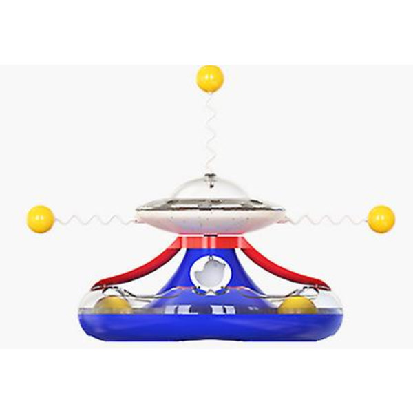 Populär Cat Turntable Track Ball Windmill Leaky Cat Toy