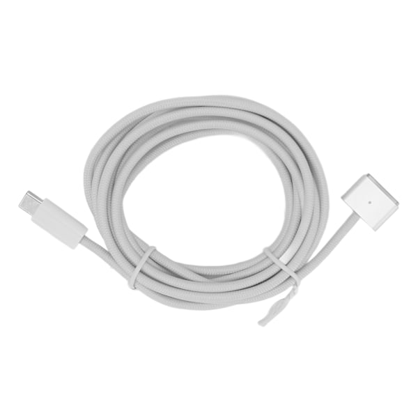 2m Type-C til MagSafe 3 Ladekabel, 140W PD Hurtiglader for MacBook