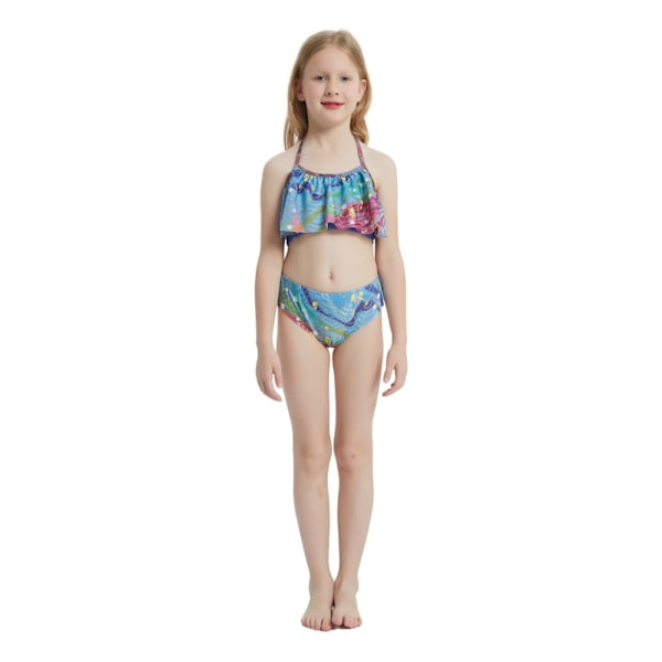 Adult Mermaid Tail, NO Monofin - Set för vuxna och tonåringar med underkläder E502 140