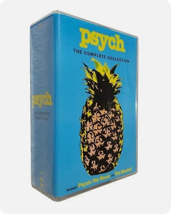 【YD】Psych: The Complete Series Sæson 1-8 (DVD, 32-disk boksæt) engelsk version