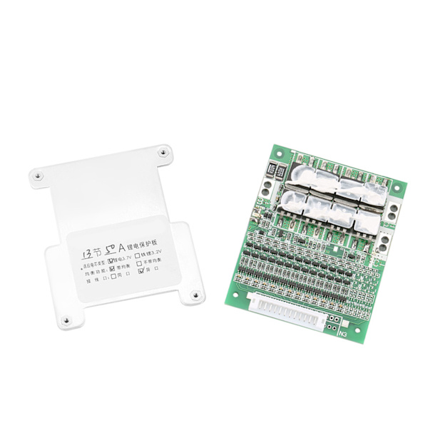 50A litiumakun latauksen suojauslevy BMS PCB tasapainolatauksella - 13S-kokoonpano