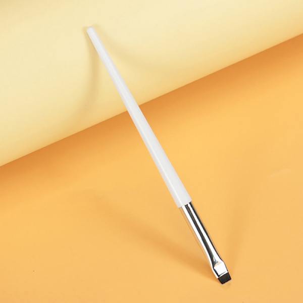 Tunn ögonbryn eyeliner borste portabelt skönhetssminkverktyg 1pcs S flat head