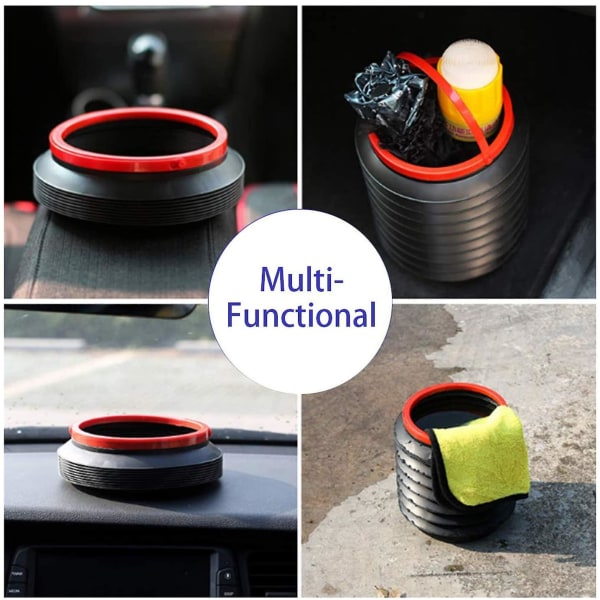 Magic Bucket Foldable Garbage Can Car Multifunctional Telescope