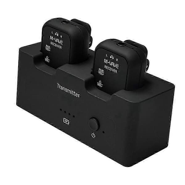 M-VAVE WP-12 2.4G trådløst øretelefonmonitor lydsystem overføring stereo mono opptaker sender mottaker OP