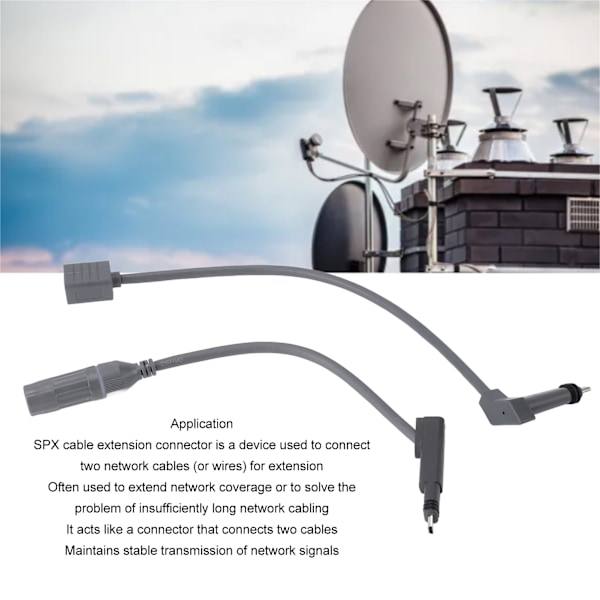 Starlink RJ45 Forlengelsesadaptere med SPX-plugg for 1200 Mbps Satellittantenne-tilkobling