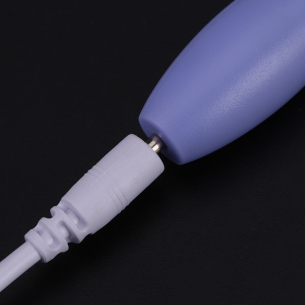 USB Uppladdningsbart LED Virknålsset med Utbytbara Spetsar (Storlekar 2.5-6.5MM)