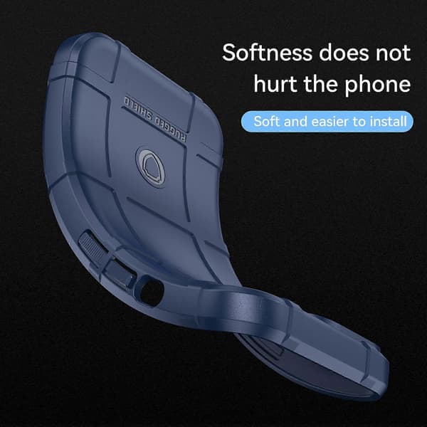 For Lenovo K12 Full Coverage Støtsikkert TPU-telefondeksel Blue