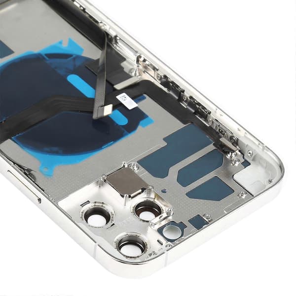 (Ny) Batteribakdekselmontering for iPhone 12 Pro Max White
