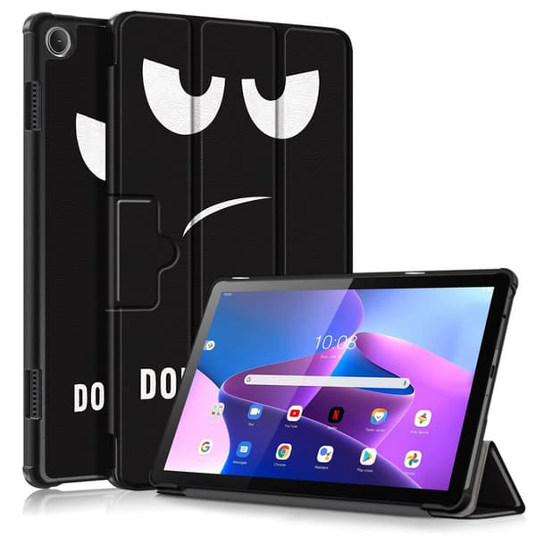 【YD】Lenovo Tab M10 (3rd gen) Fodral Tri-fold Don't Touch Me