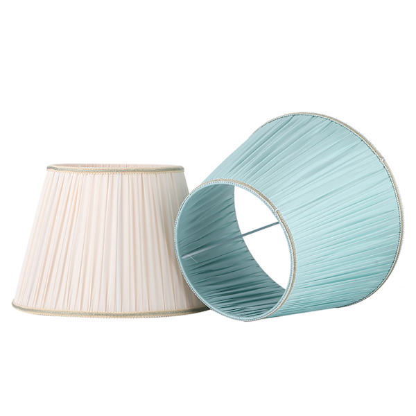 2 stk. E27 Moderne Stof Lampskærme Bordlampe til Stue & Soveværelse Dekoration