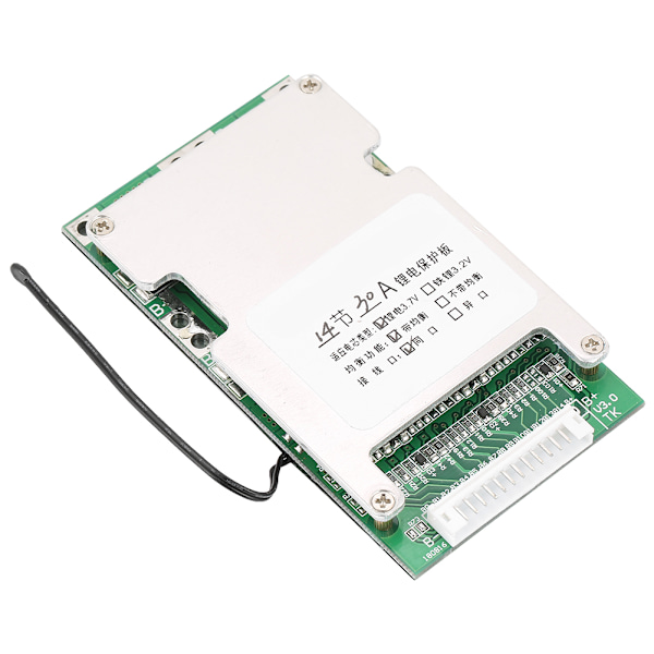 Høj kvalitet 14S 50V 30A Lithium batteri beskyttelses BMS PCB-kort med balanceopladning