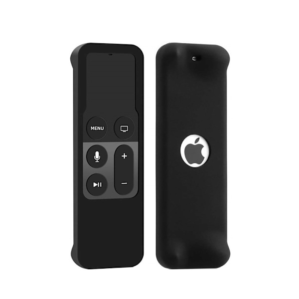 Beskyttelsesveske for fjernkontroll Apple TV 4th gen silikon Sort