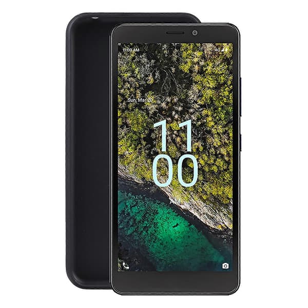 (Ny) För Nokia C100 TPU-telefonfodral Black