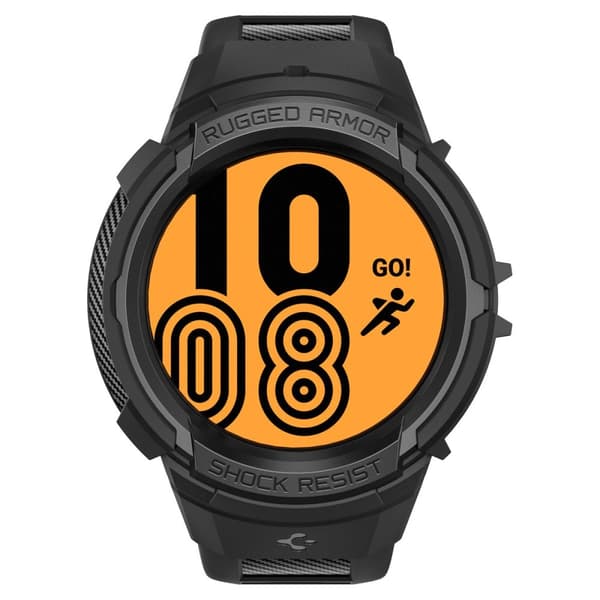 【YD】Spigen Galaxy Watch 5 Pro 45mm Skal/Armband Robust Rustning Sort 50