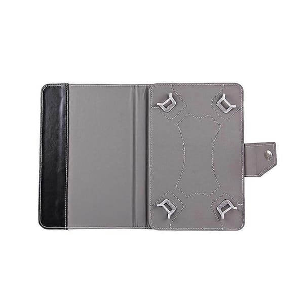 (Ny) Crazy Horse tekstur PU-etui til 7 tommer tablet-pc Black