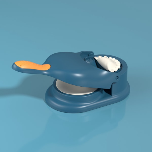 2-i-1 Dumpling Maker Press Dumpling Form blå blue