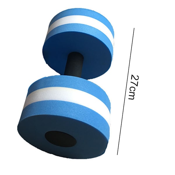 Water Dumbbell, Fitness Foam Suspension Dumbbell, Blue