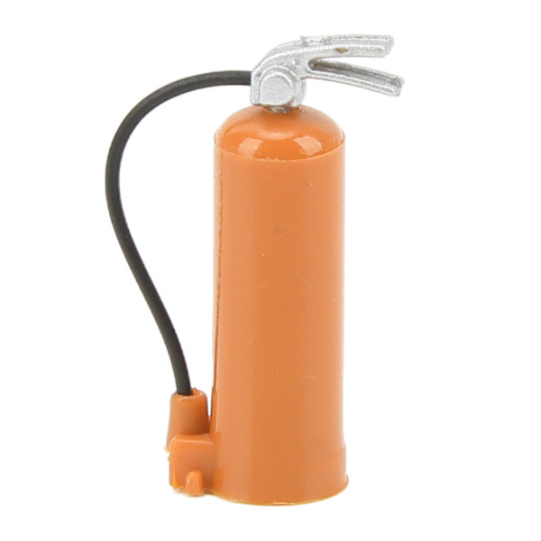 Oranssi elävän näköinen koristeellinen muovinen sammuttimen simulaatio 1/18 1/24 RC-autoille