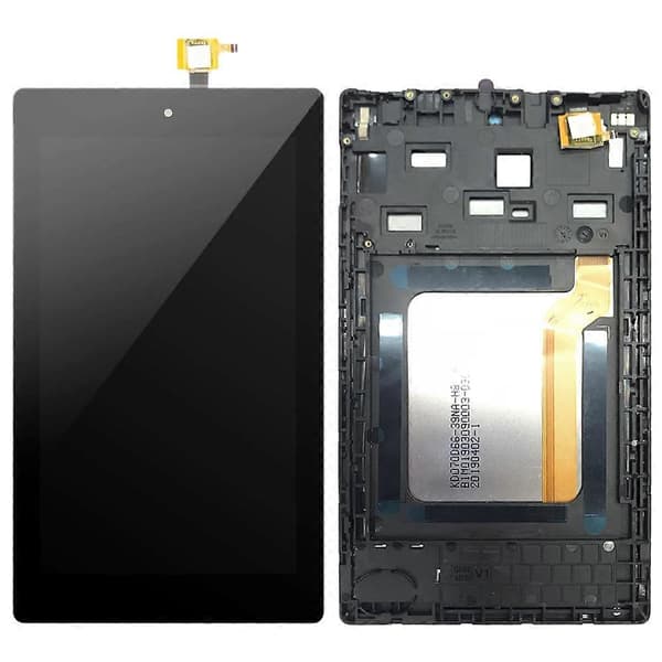 (Ny) OEM LCD-skærm til Kindle Fire HD 7 2017 SR043KL Digitizer Komplet Samling med Ramme (Sort) Black